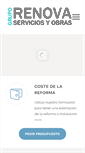 Mobile Screenshot of gruporenova.es